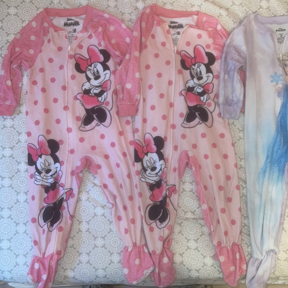 Twin Girls 2T Sleeper Bundle